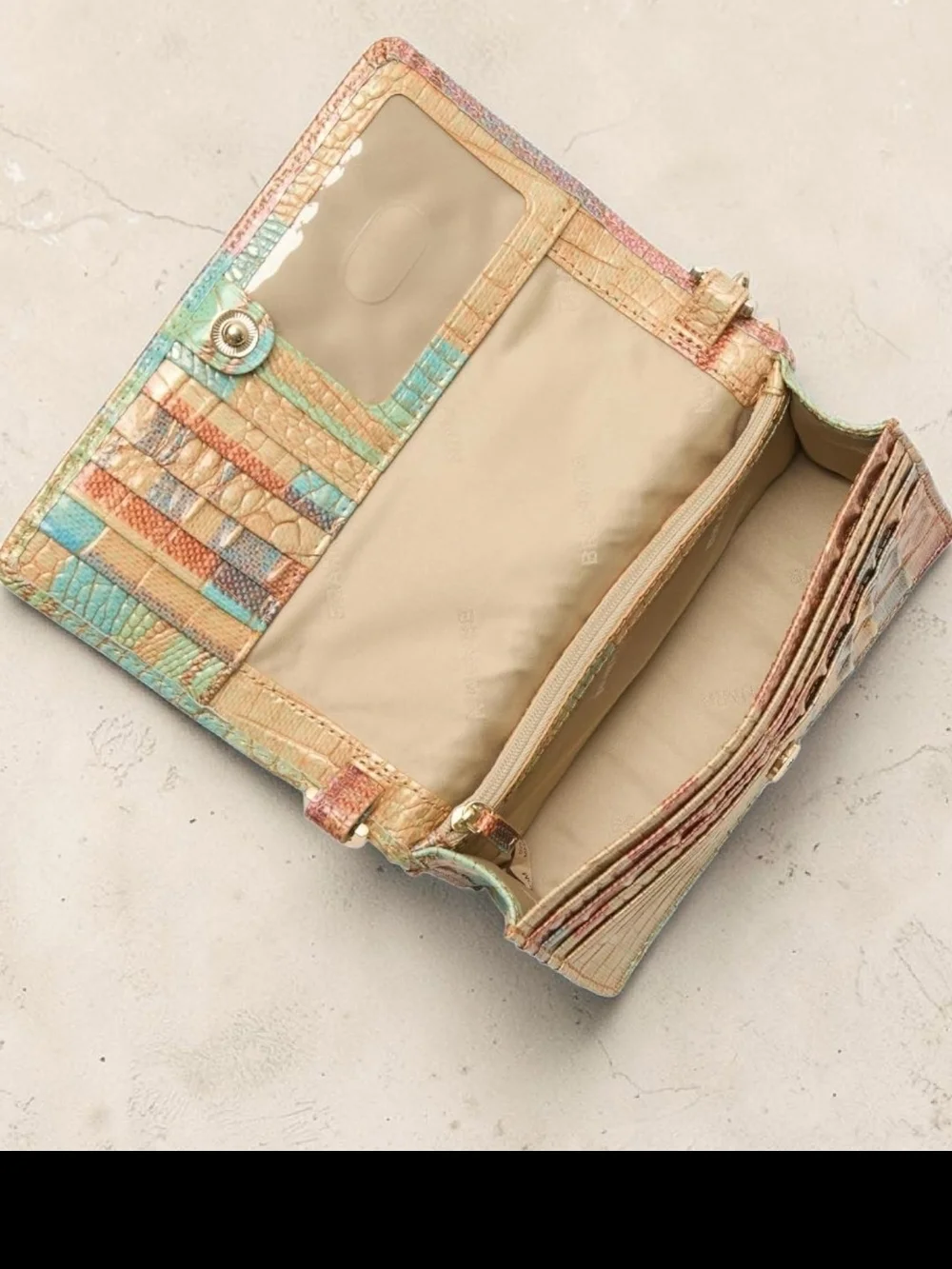 Brahmin tan colorful