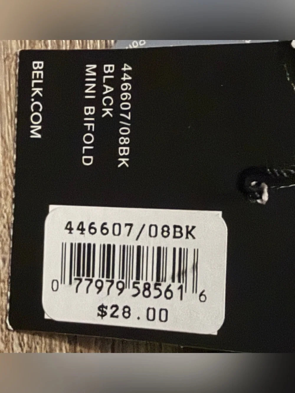 belk pouch classic