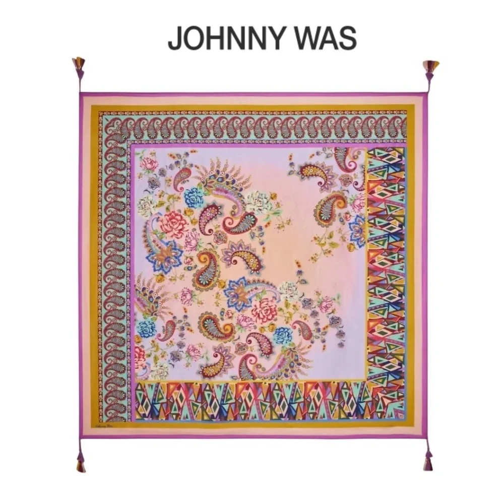 Johnny Was Magaly Silk Scarf