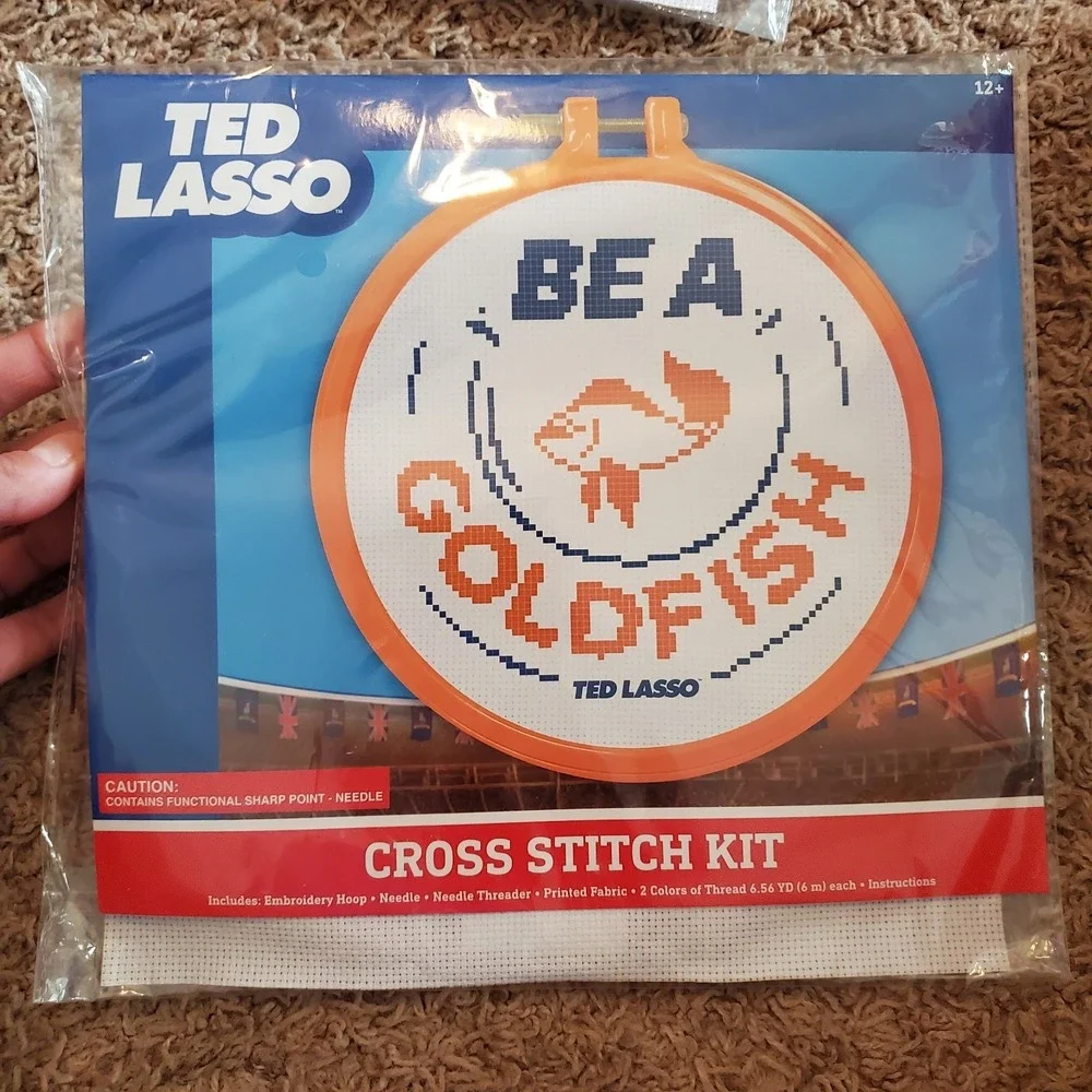 Ted Lasso Cross Stitch Kit 