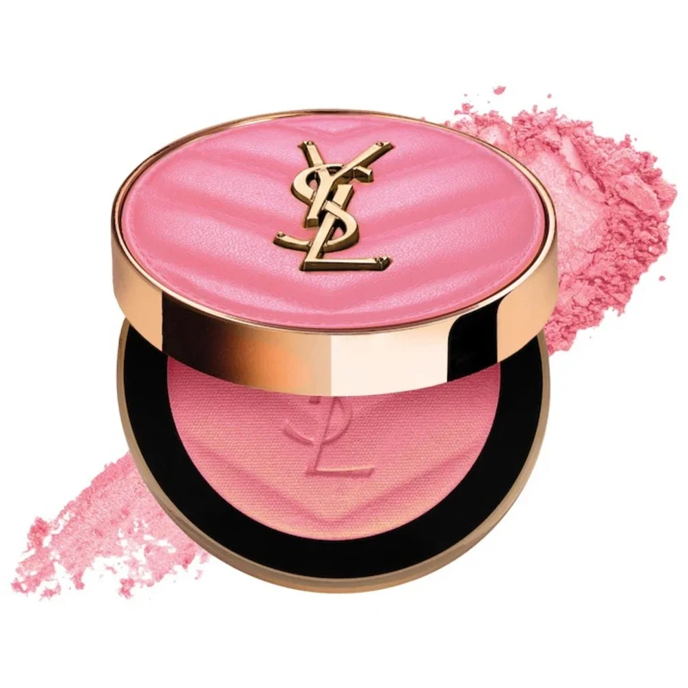 New YSL Make Me Blush 24H Buildable Powder Blush 93 Restless Rose