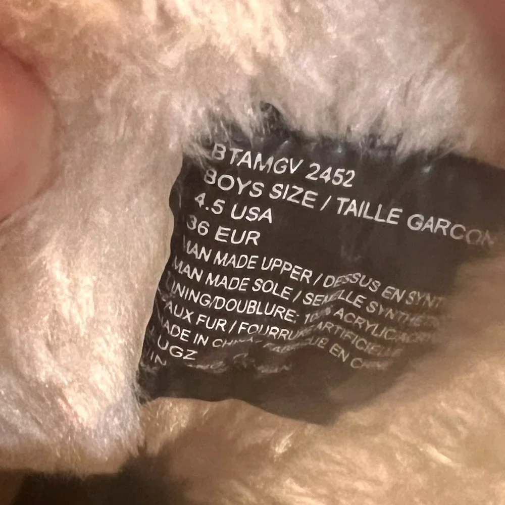 Lugz boots size