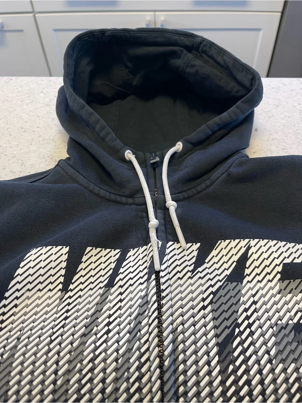 Nike black zip