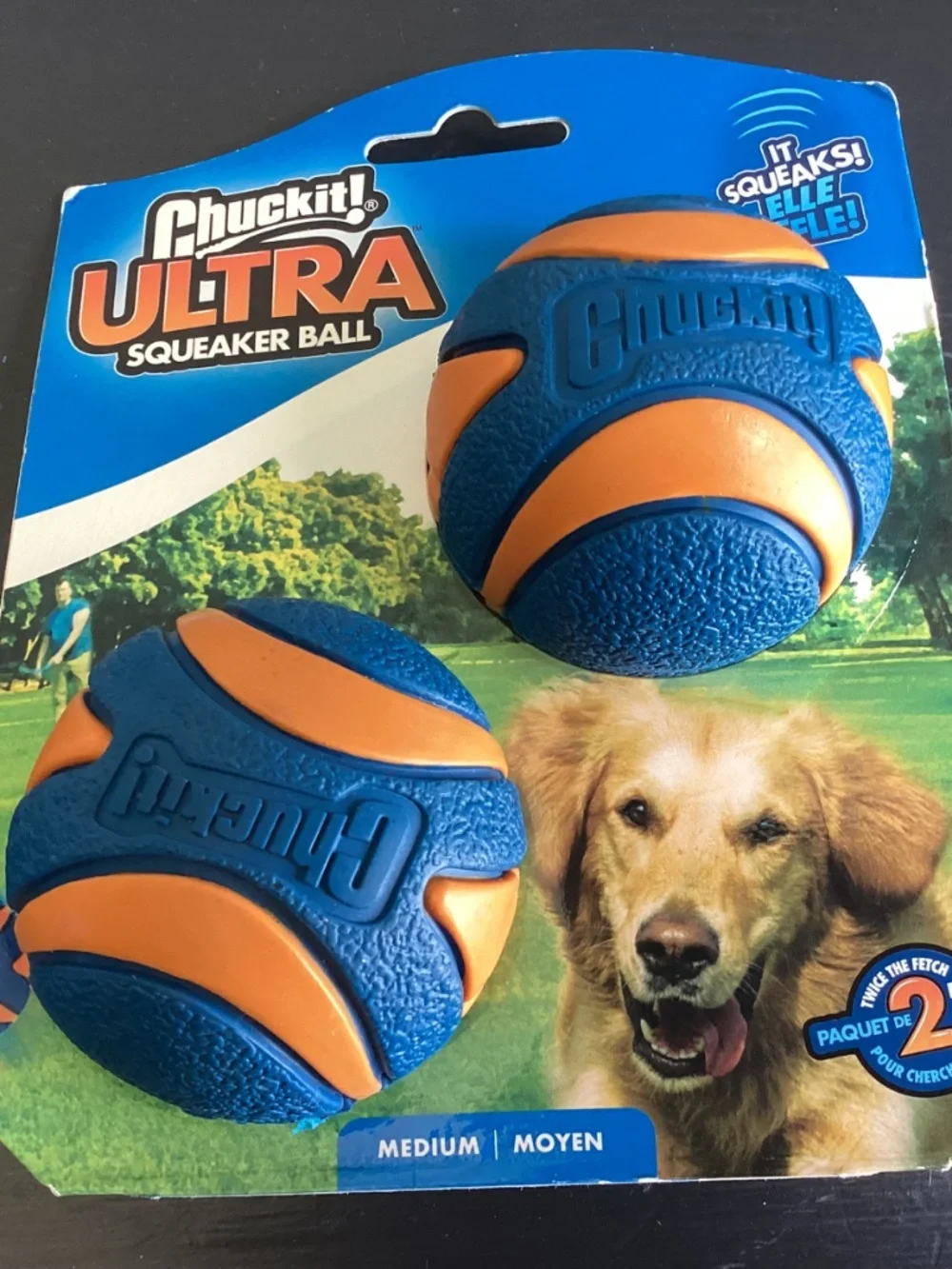 Chuckit ultra squeaker