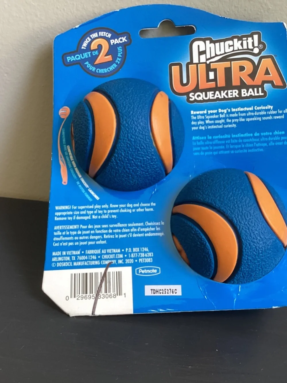 Chuckit ultra squeaker