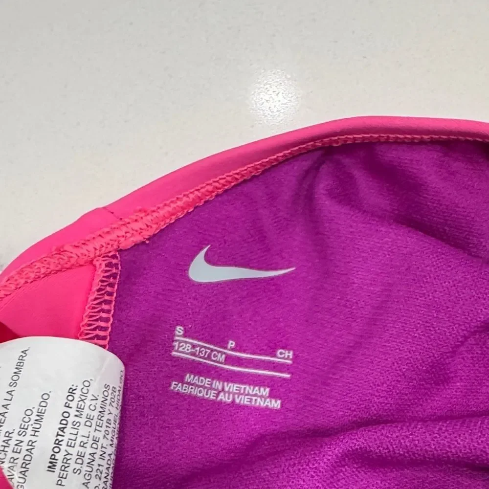 Nike Fuchsia and Purple Swimsuit