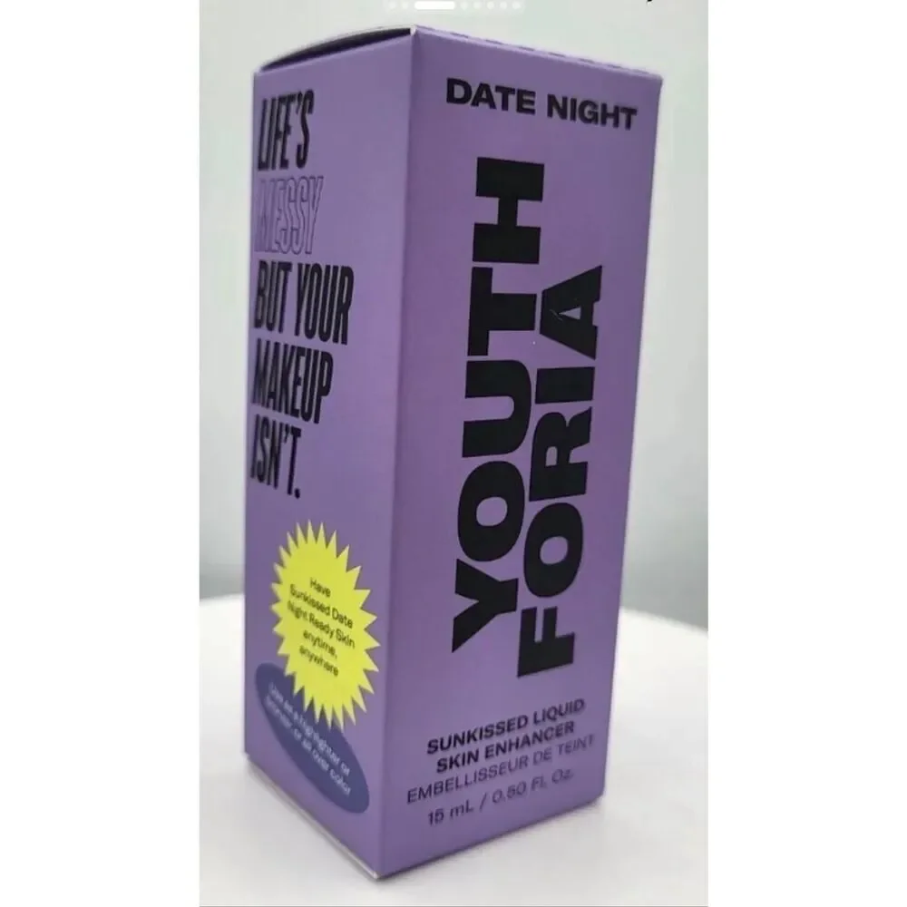 YOUTHFORIA-NIB-Date Night Sunkissed Liquid Skin Enhancer/