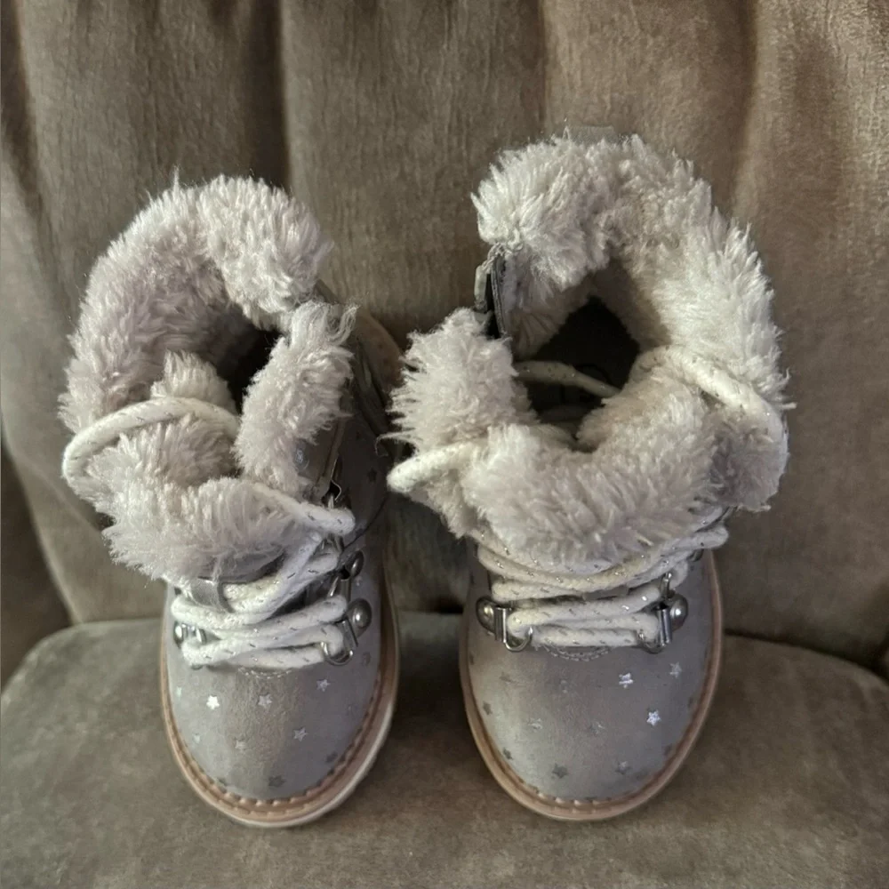 Cat & Jack print suede