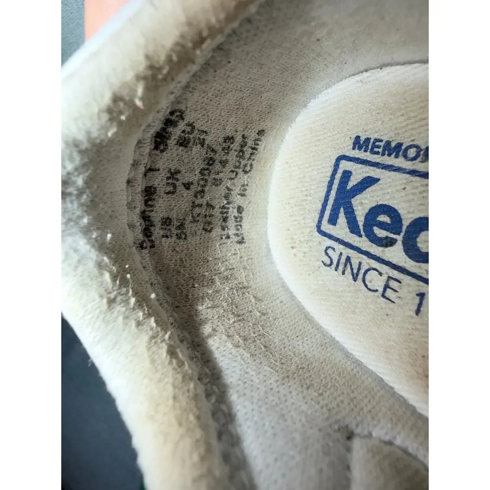 Keds white leather
