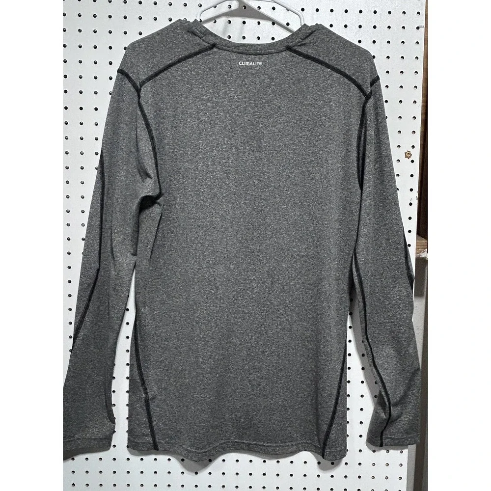 Adidas Clima Lite Long Sleeve T Shirt Gray