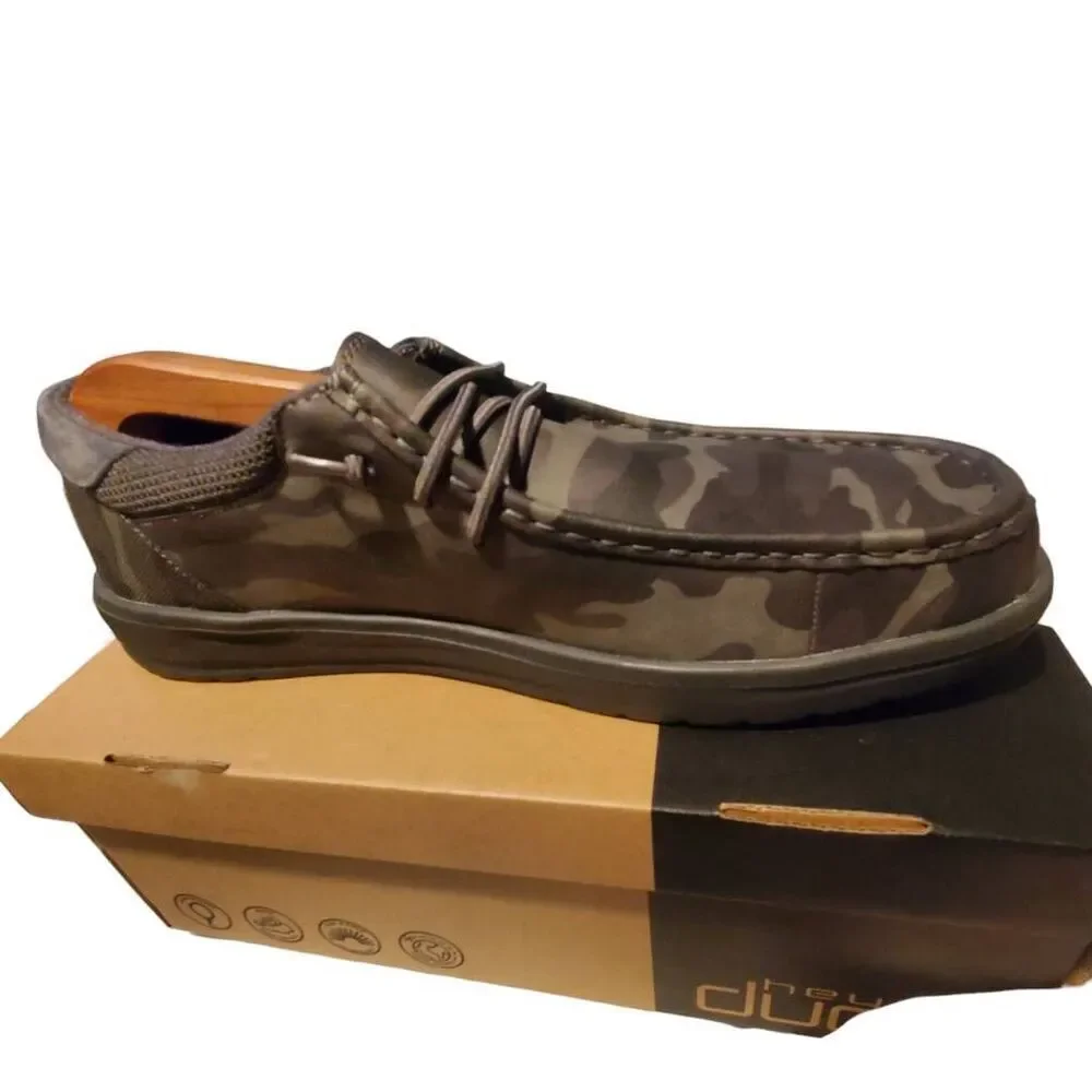 Amputee SINGLE LEFT SHOE ONLY Hey Dude Artic Camo Size 13