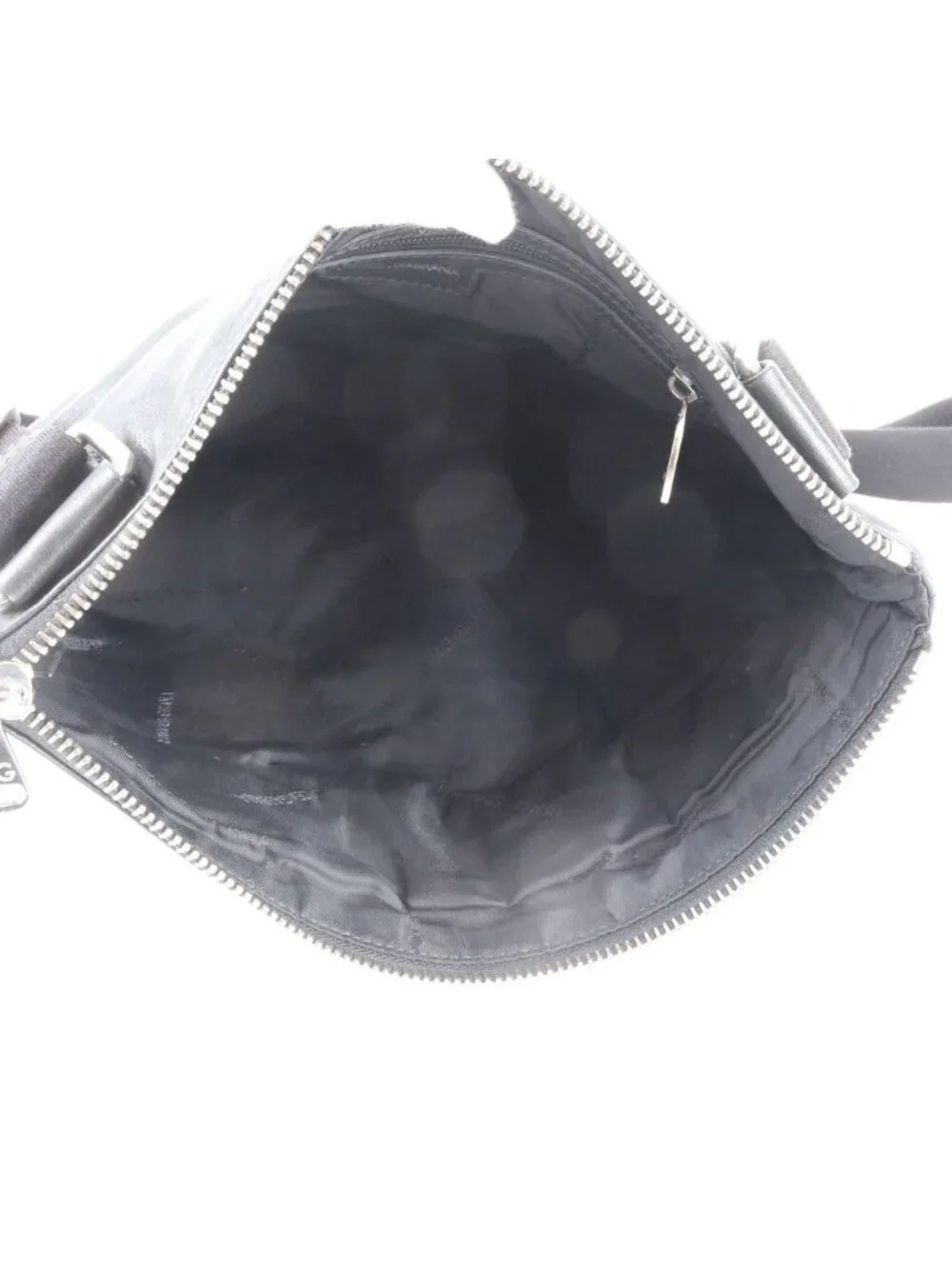 Dolce & Gabbana D&G Leather Shoulder Bag Crossbody Messenger Black