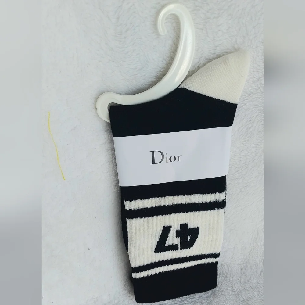 Black and White Casual Socks Women size 7-9