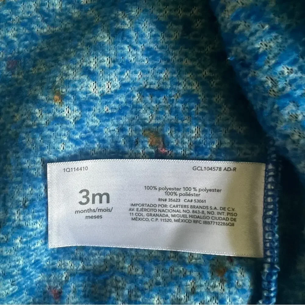Carter’s Baby 3 Piece Sz 3M NWT