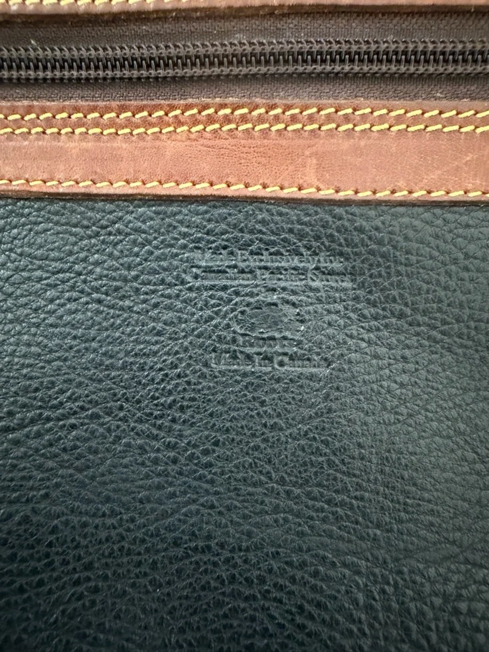 Vintage Roots Canada Leather Bag.