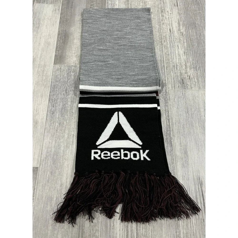 Reebok scarf fringe