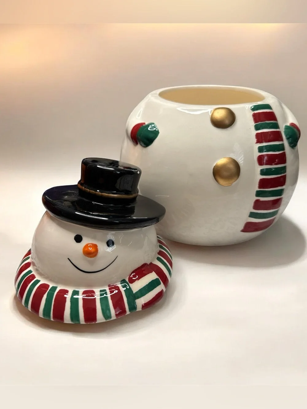Gibson ceramic snowman