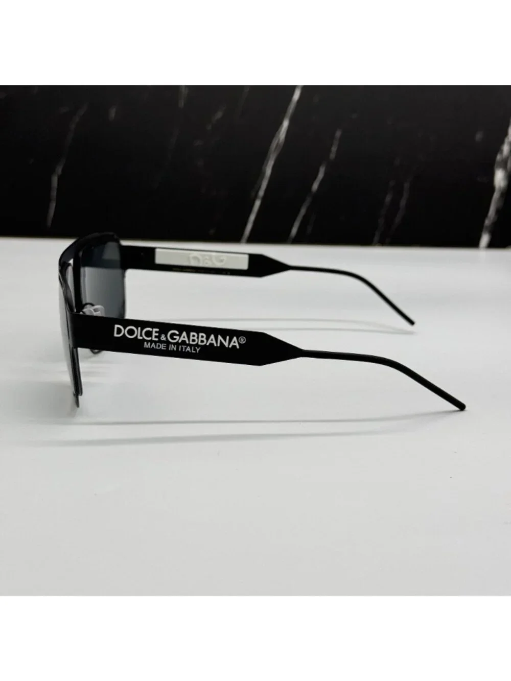 Dolce&Gabbana DG2270 3276/87 Black Gray Men Sunglasses Authentic NEW