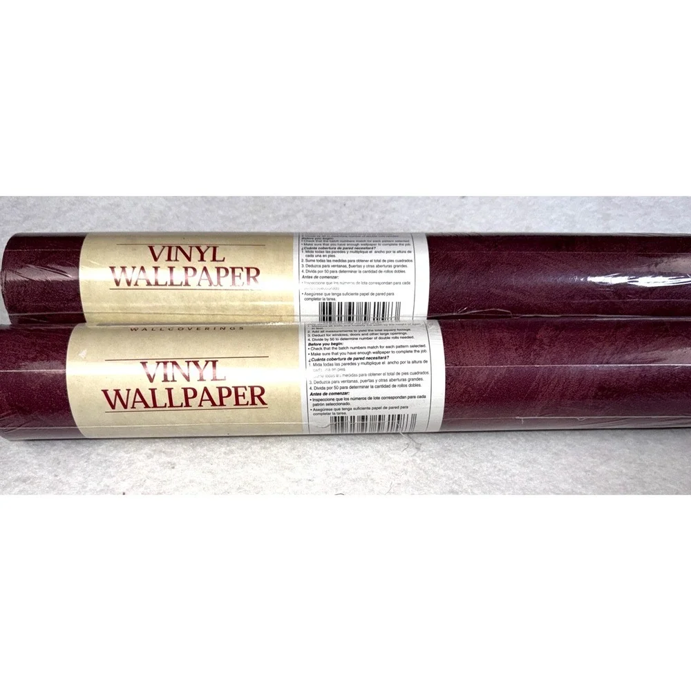 NEW Lot of 2 Graham & Brown Luxury Vinyl Wallpaper Pattern 56158 Batch 064