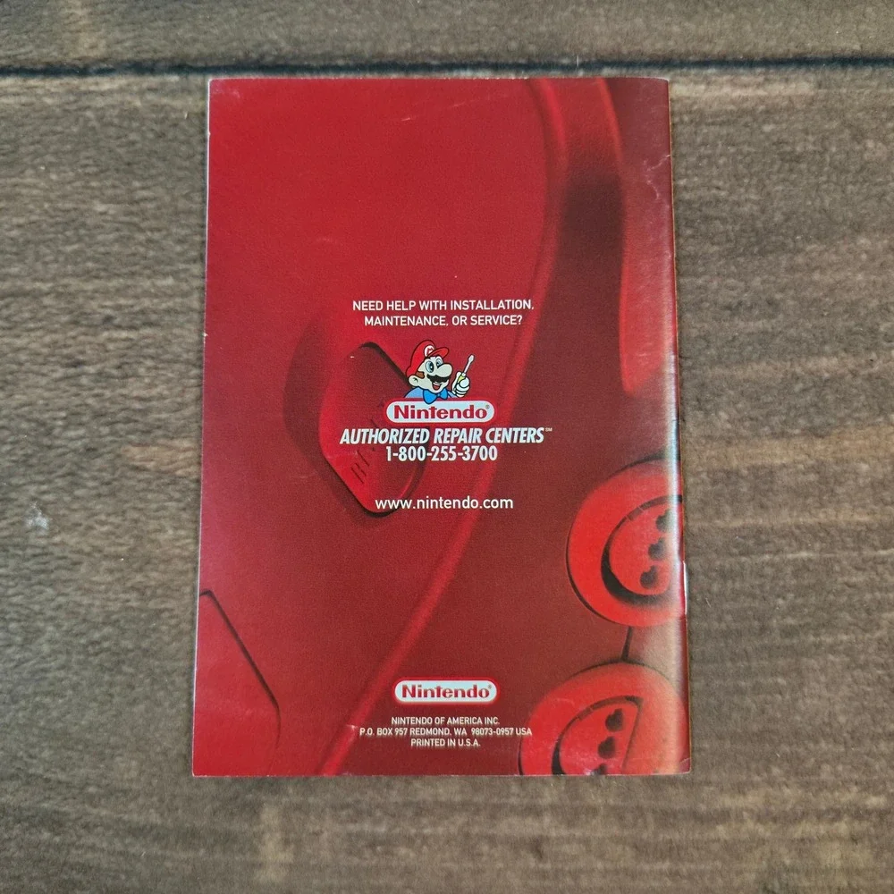 Nintendo authentic mario