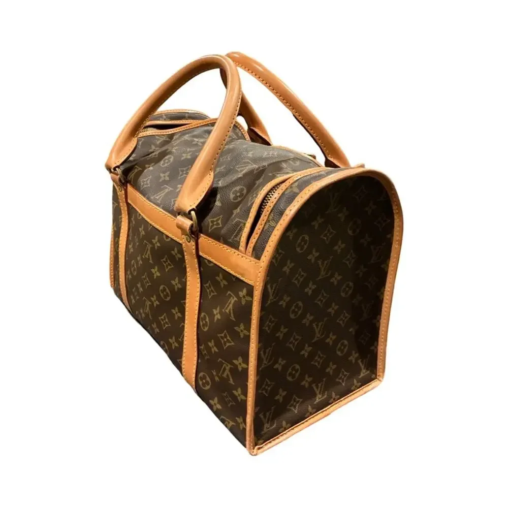 Louis Vuitton Sac Chien Monogram Pet Carrier Dog Bag LV