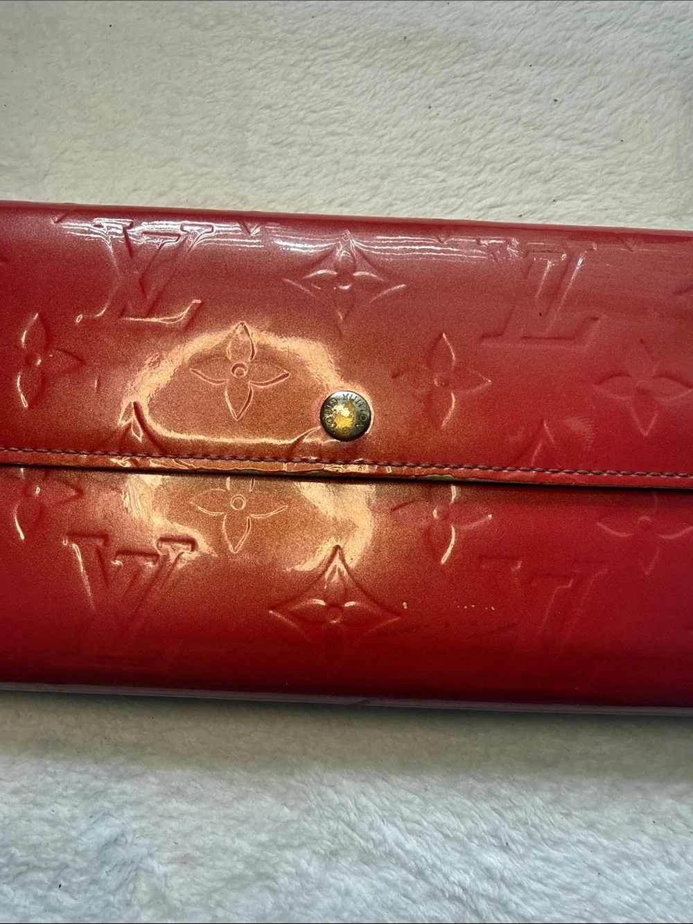 Louis Vuitton Vernis Porte Feuille Sarah Wallet
