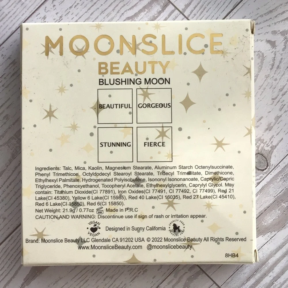 Moonsplice Blush Four Color Palatte Blush Compact New in Box