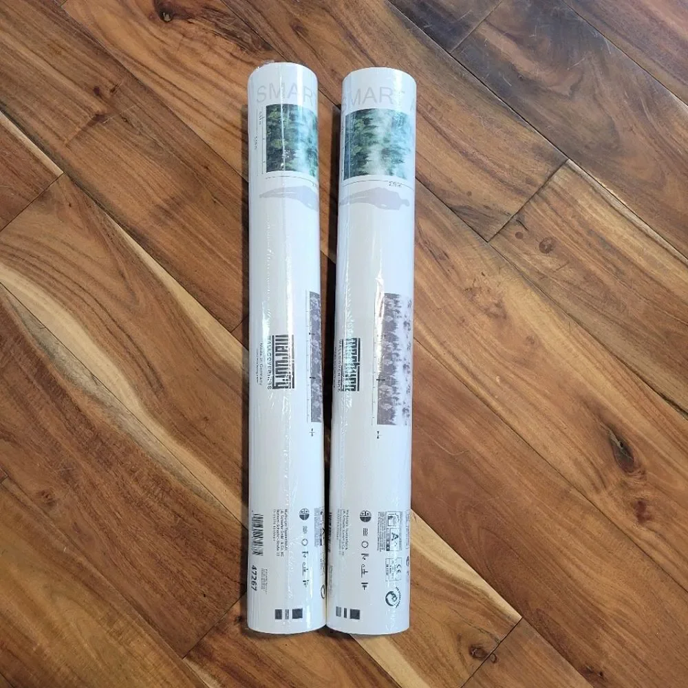 Smart Art Easy - Misty Forest Trees Green Wallpaper 2 Rolls RV $318