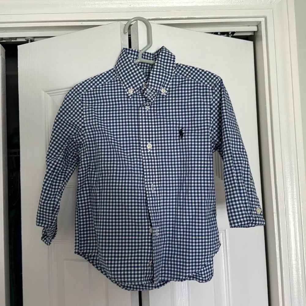 Ralph Lauren 2T button-down shirt, boys