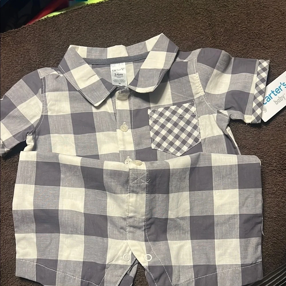 Carter's Baby Plaid Shirt