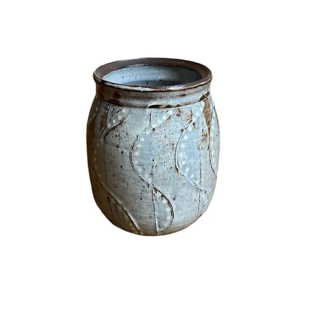 Vintage MCM Earthenware Hastings Vase