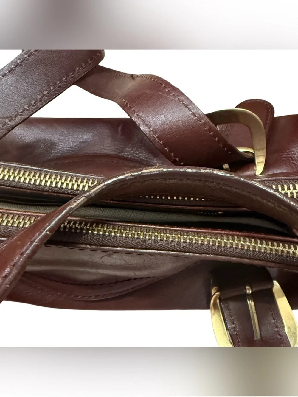 Michael Kors Classic Brown Leather Shoulder Bag - Women