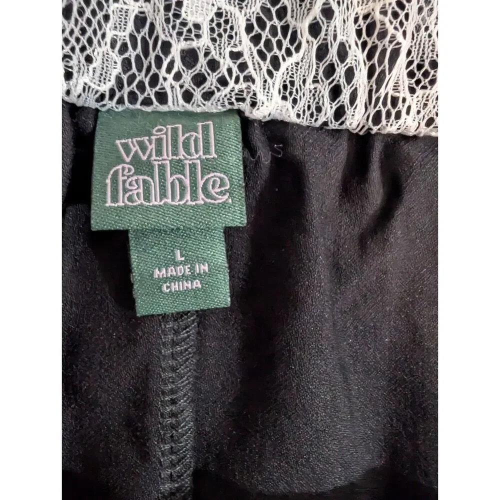 Women's Wild Fable Skirt Black Size L