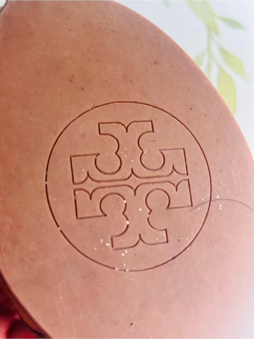 Tory Burch Cognac Leather Slide Mules with Gold Logo size 8M