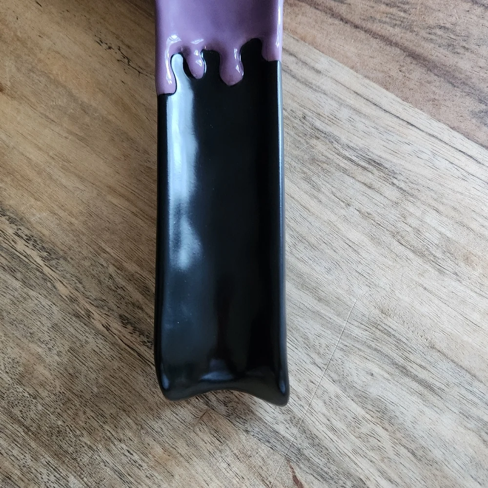 Rae Dunn Purple and Black 