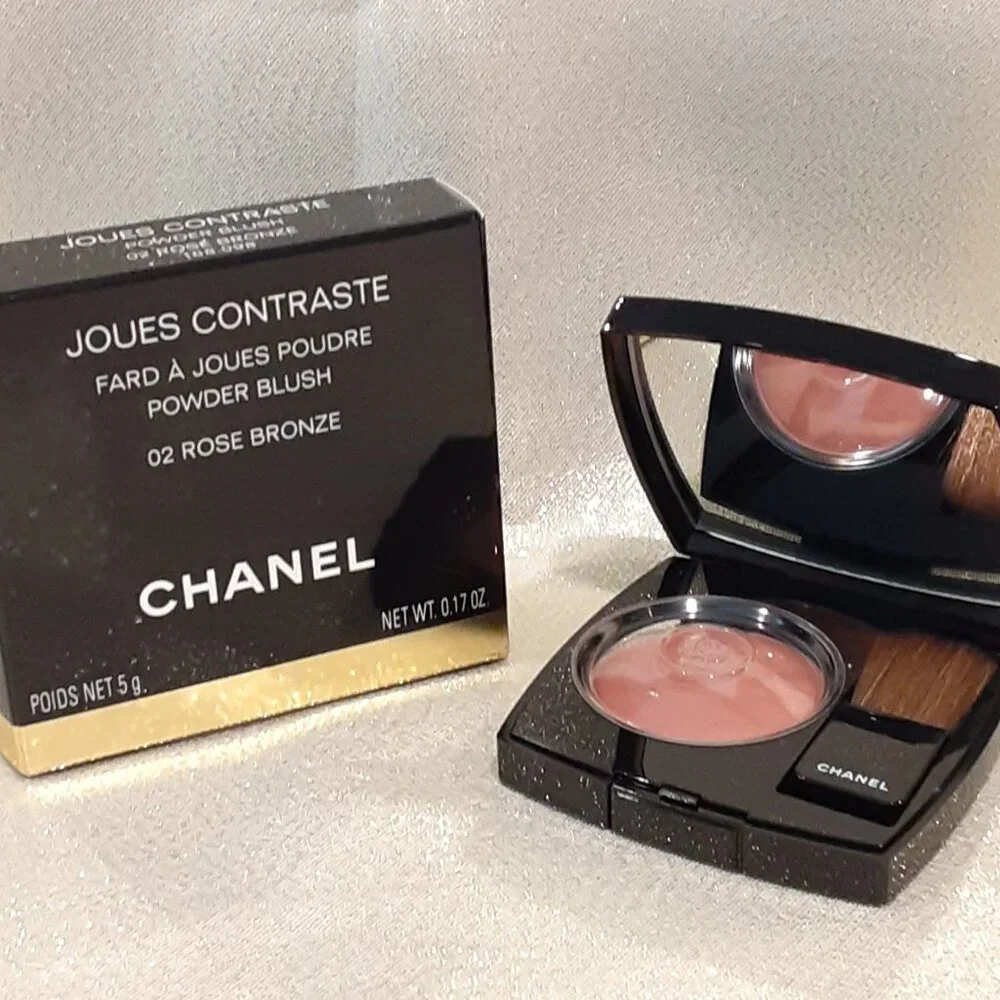 CHANEL JOUES CONTRASTE Powder Blush- Rose Bronze