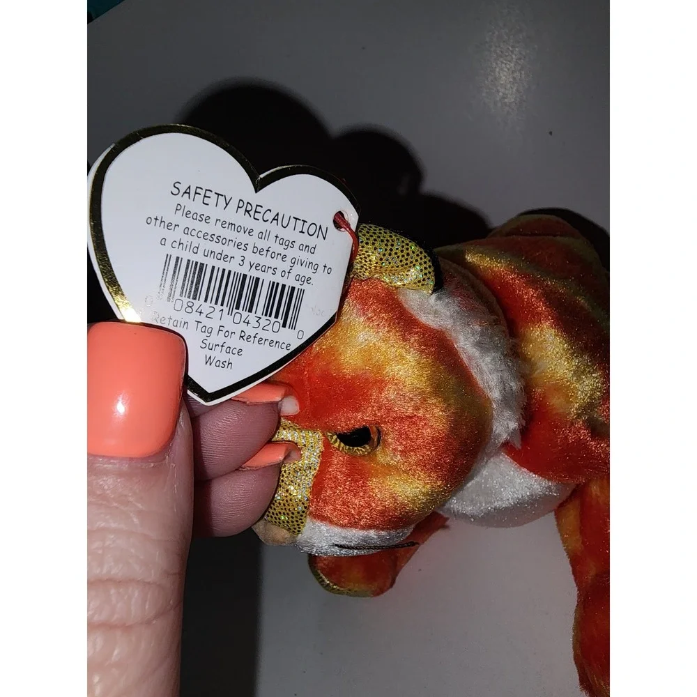 ty Beanie Babies‎ Tiger Zodiac Shiny