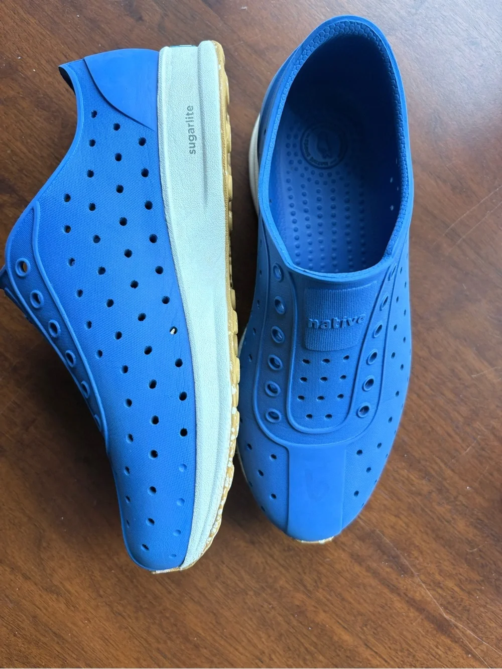 Kids native Jefferson Slip-On Sneakers - Blue size 2