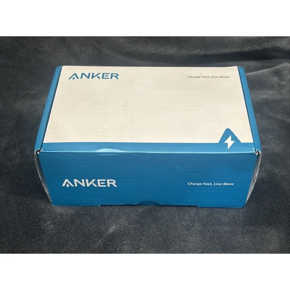 Anker PowerPort Cube A2763 Power‎ Strip 3 Outlets and 3 USB Ports Open Box