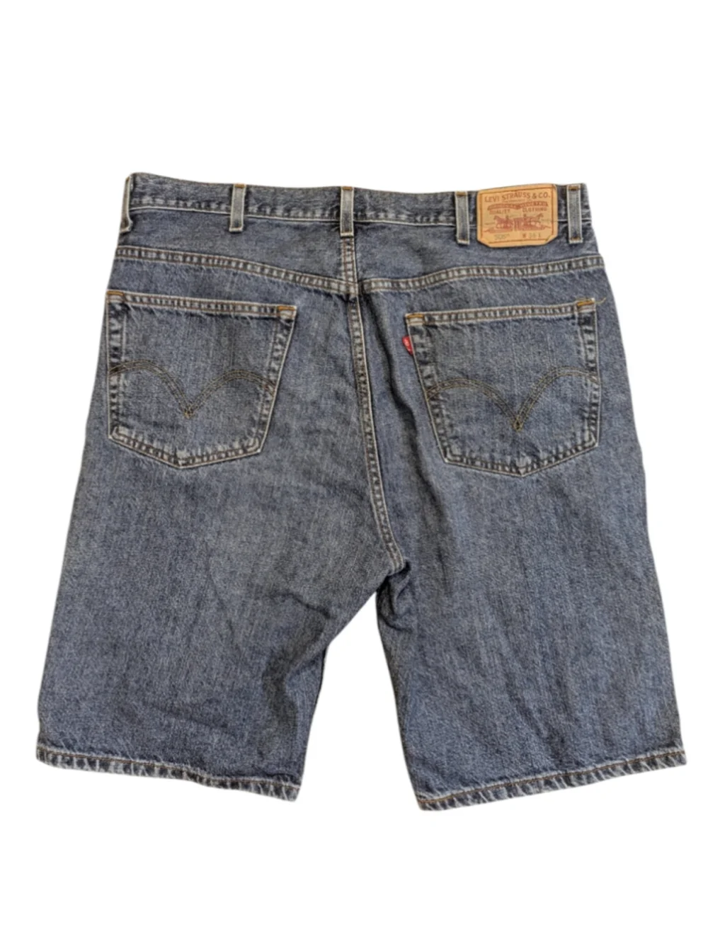 Levi's 505 Regular Fit Jean Shorts Jorts Waist 38