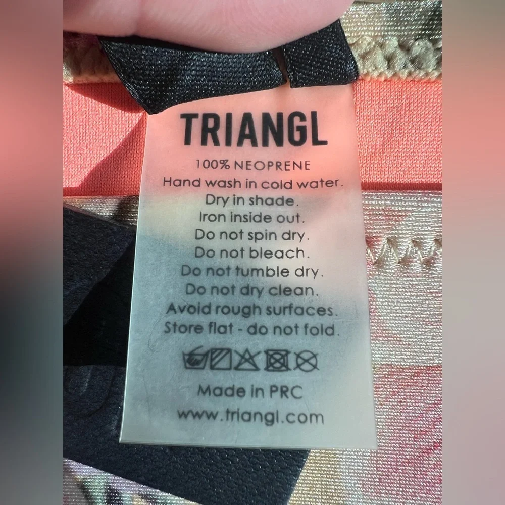 triangl swimwear triangl bikini tan