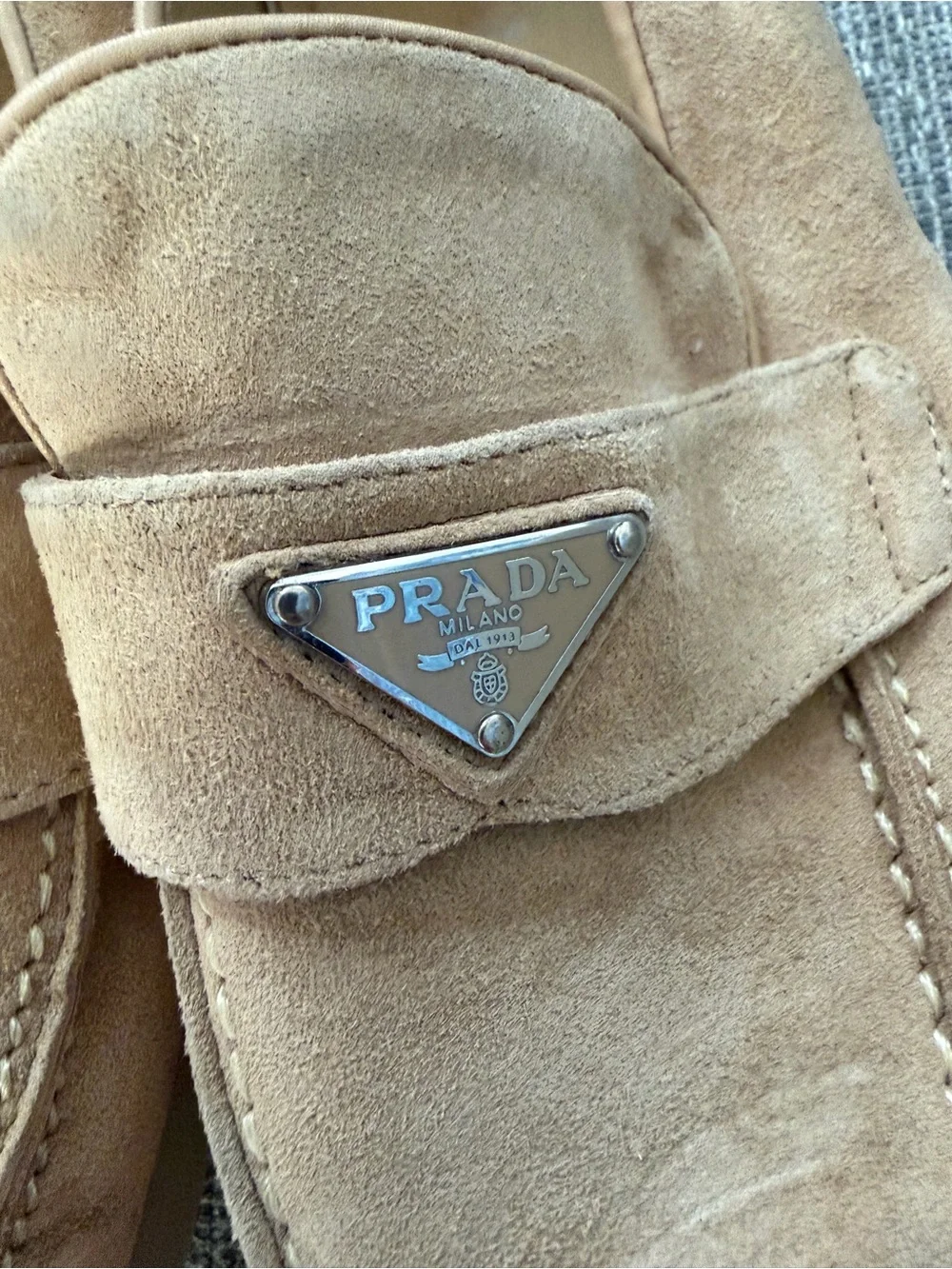 Prada men’s suede