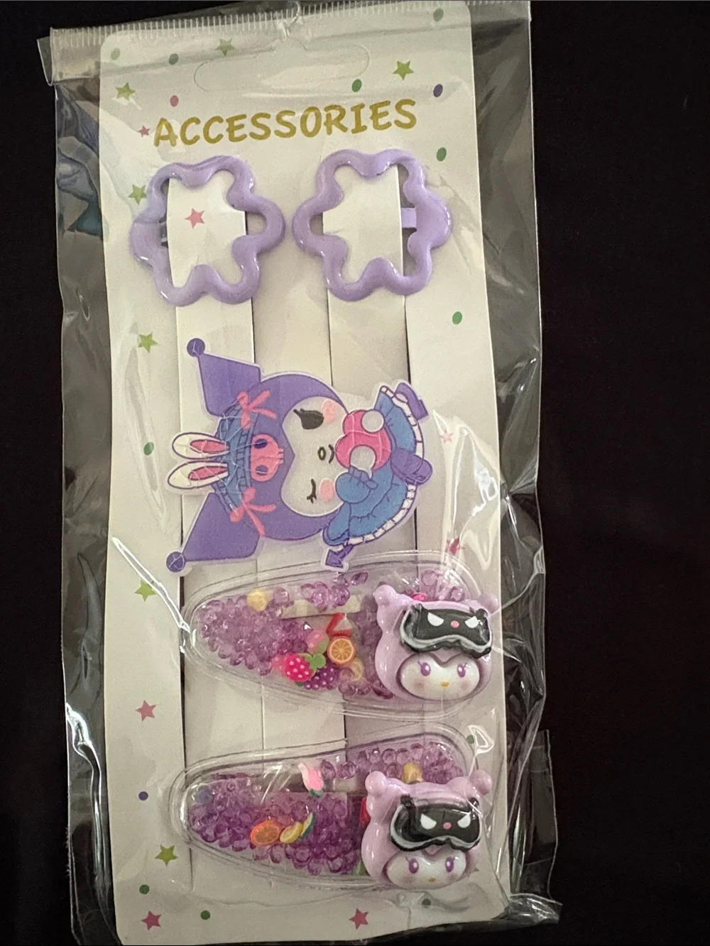 accessories hair clips five sets