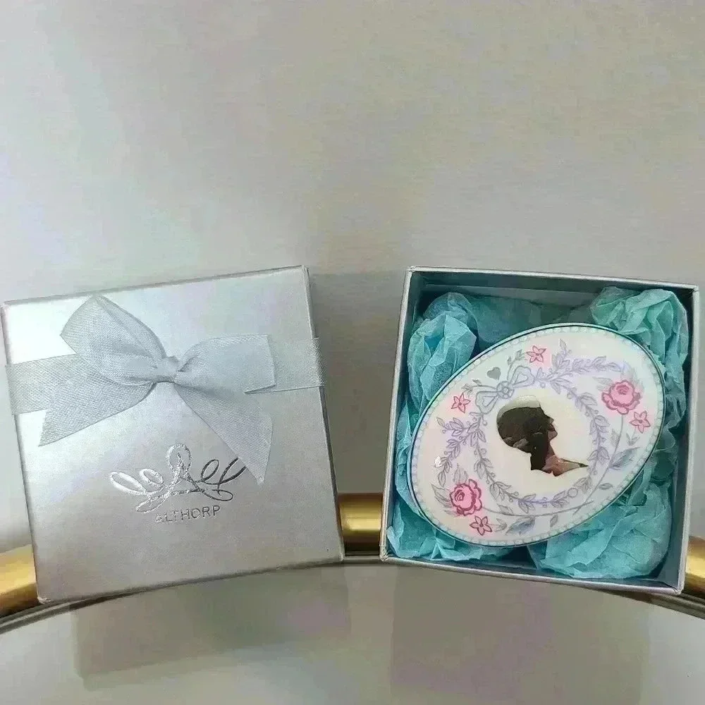 Althorp Fine Bone China Princess Diana Commemorative Trinket Box / Pill Box RARE