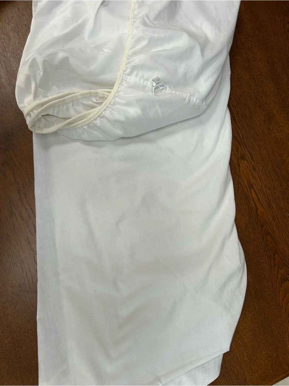 Lady Pepperell white fitted