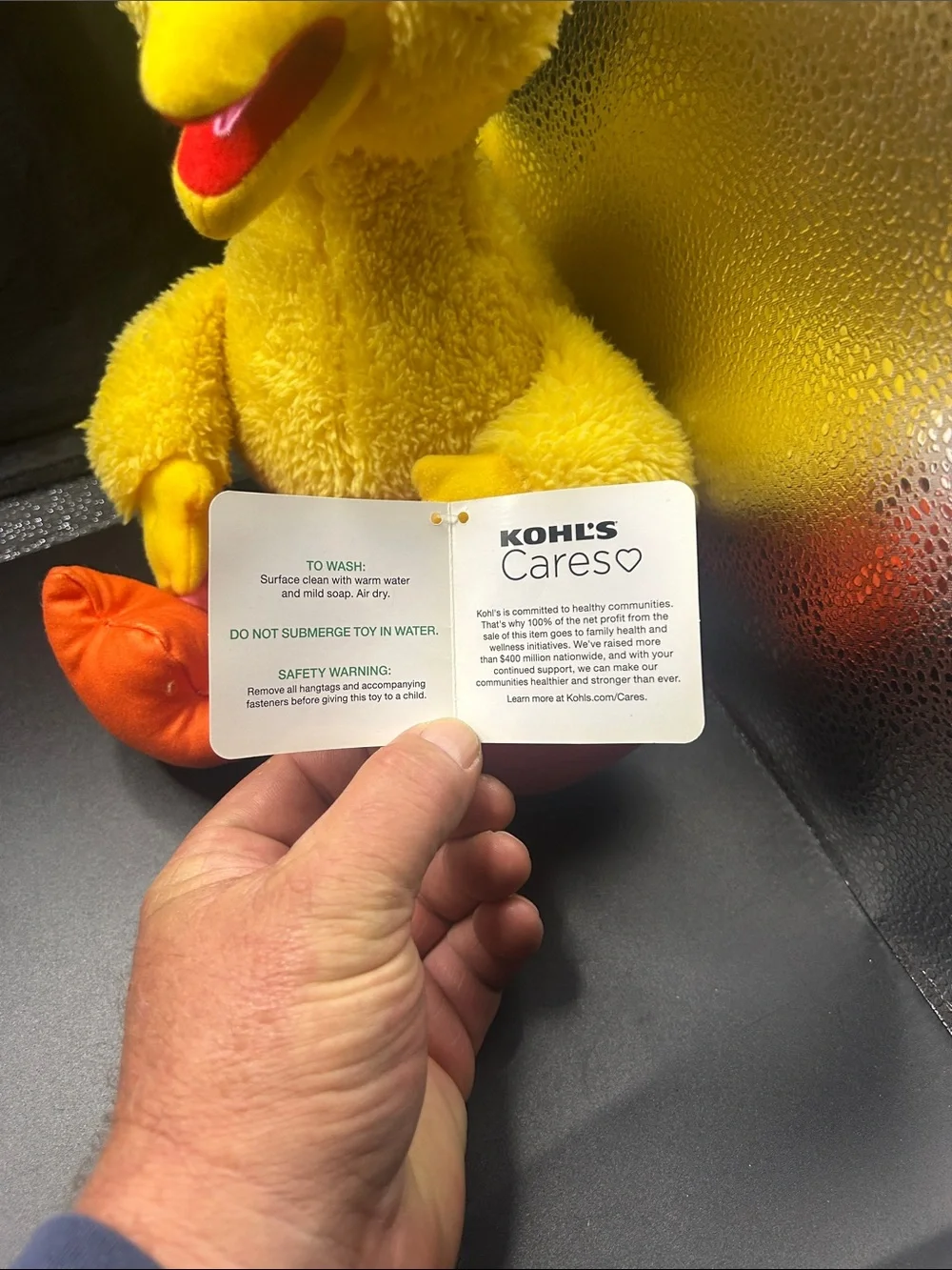 kohls cares soft plush