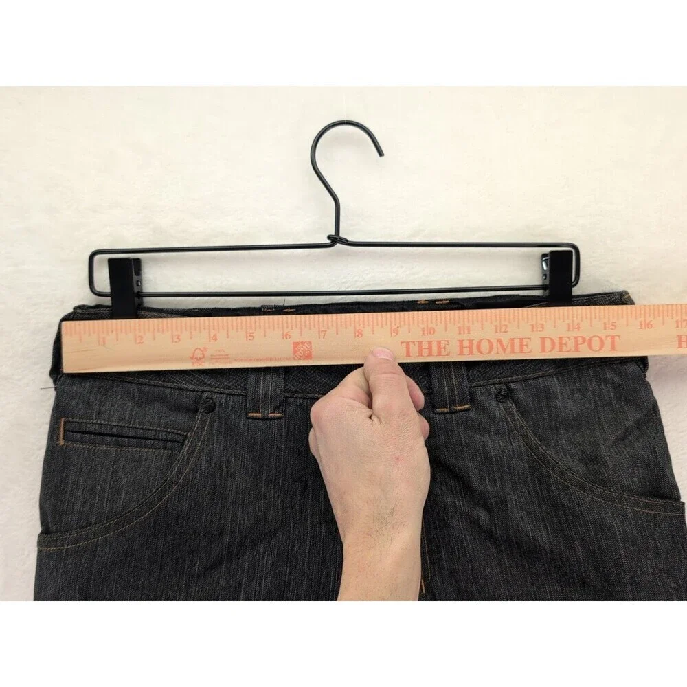 Aperture Slim Fit Denim Look Snowboard Pants 10,000 MM Waterproofing Men's Small