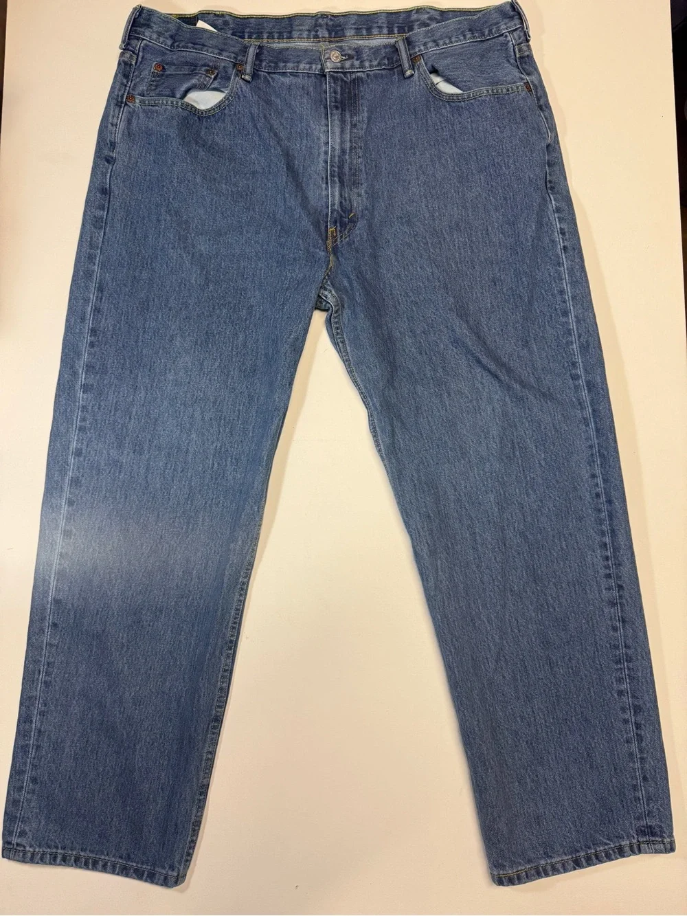 Levi's Men's Straight Leg Denim Jeans in Blue