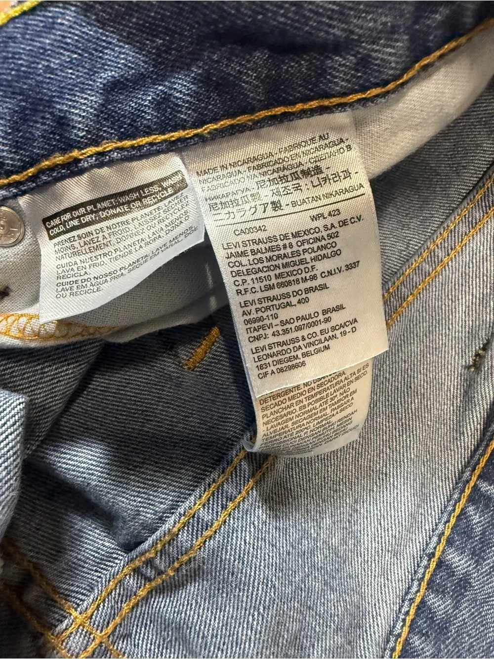 Levis classic straight