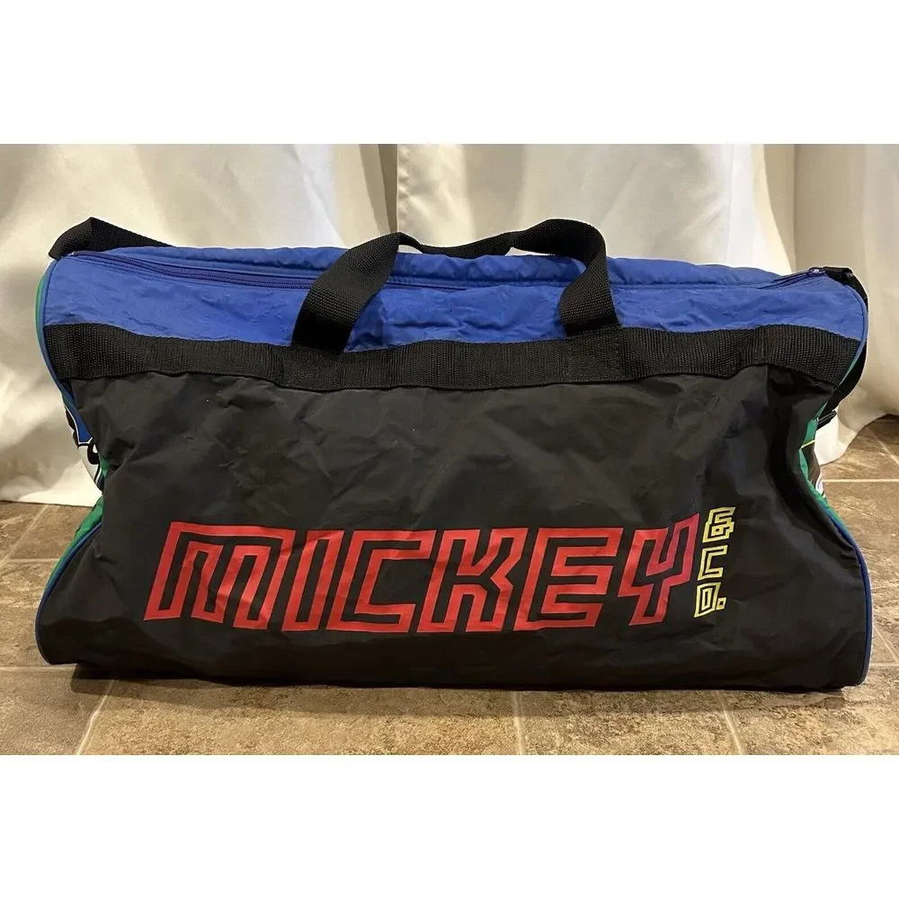 Vintage Disney Mickey Colorblock‎ Duffel Bag